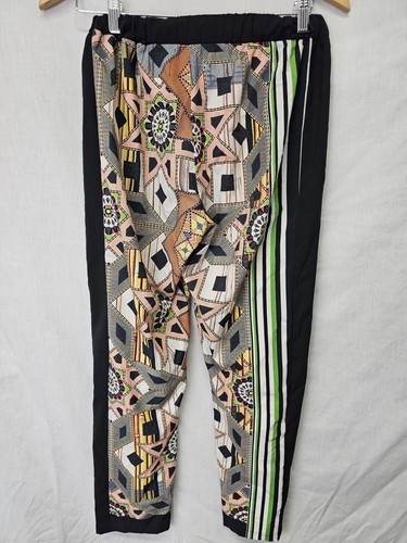 Clover Canyon Pants Size M Womens Colorful Print Pull On - Picture 2 of 3