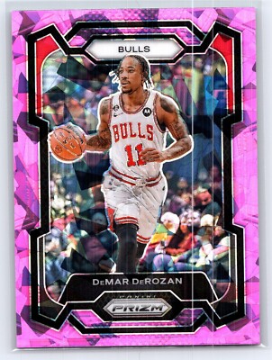 2023-24 Panini Prizm - DeMar DeRozan #36 Pink Ice Prizm
