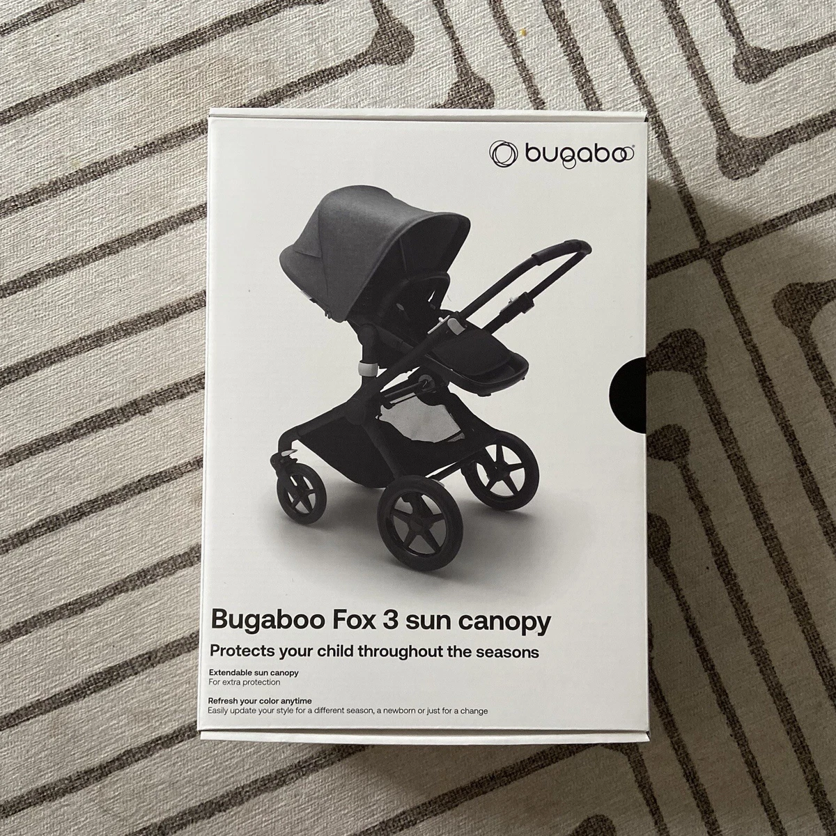 Bugaboo Fox 3 Sun Canopy Midnight Black