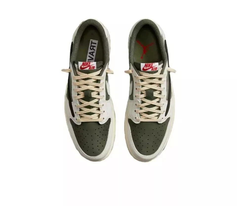 Travis × Jordan1 low OG SP リバースオリーブ28cm Travis Scott × Nike PS Air Jordan 1 Low OG SP 