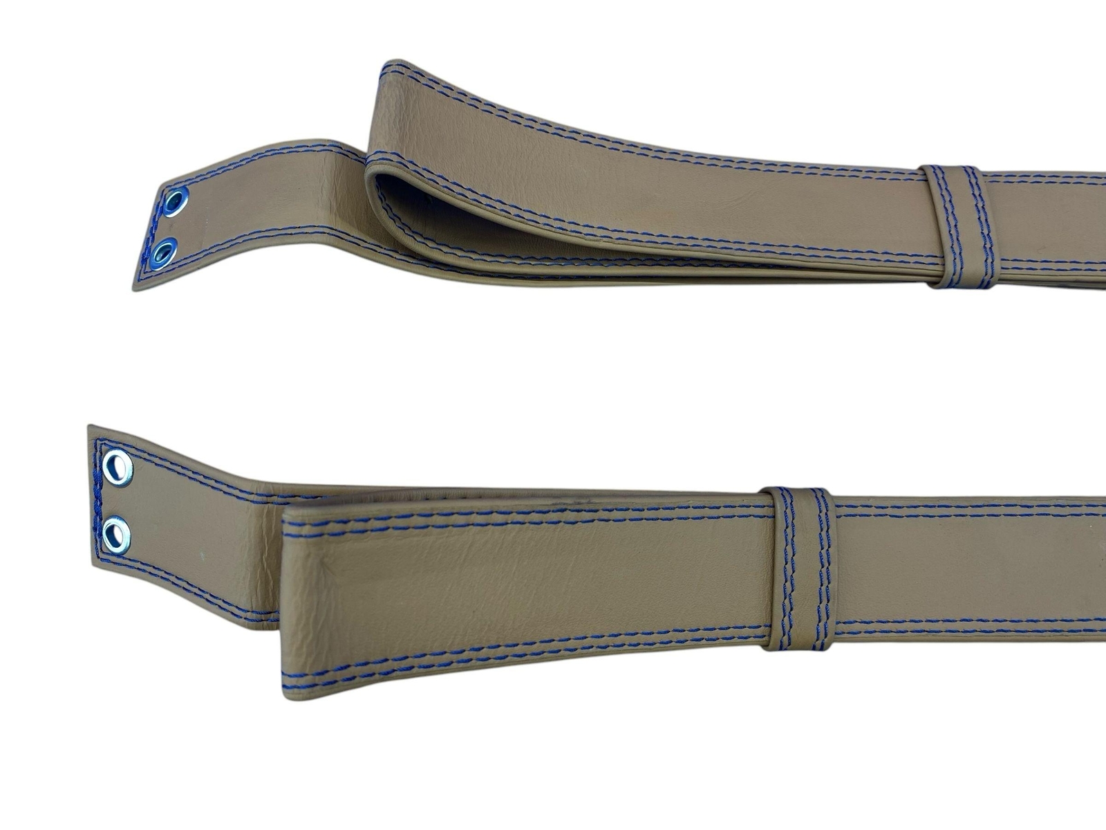 2013 FERRARI CALIFORNIA LEATHER LUGGAGE STRAP WRAP SET BROWN LEATHER OEM