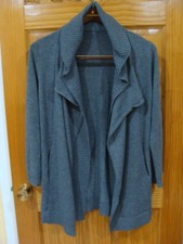 Image Open Front Women's Cardigan Hooded Size M Medium