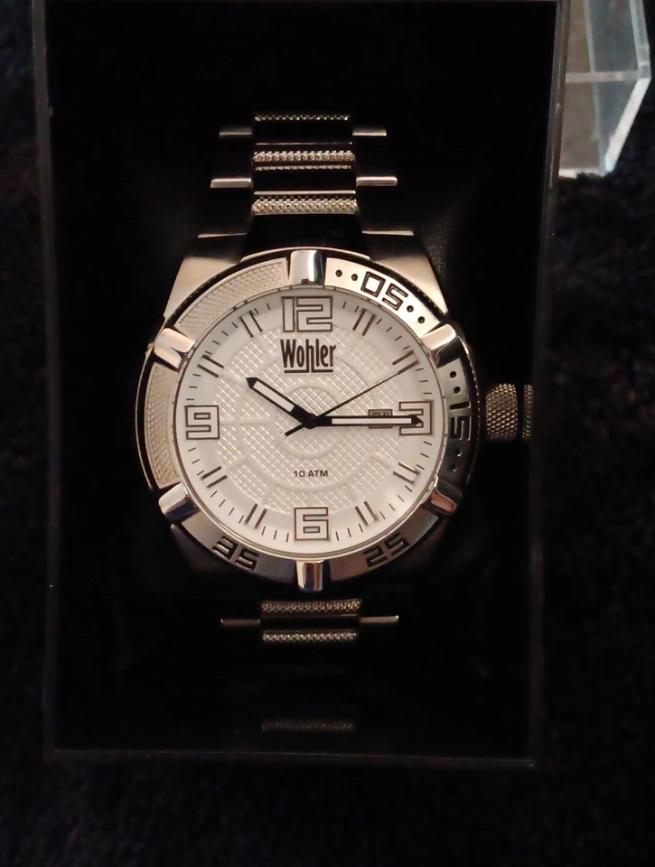 Wohler - Reloj Hombre Crusius Acero Inoxidable 10ATM / VENTA AL POR MENOR A $975.00 Foto 2 de 4