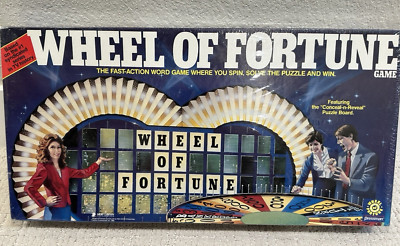 Vintage 1985 Wheel Of Fortune Board Game 3rd Edition Pressman New Factory Sealed