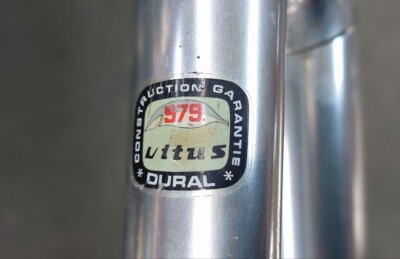 【まさに工芸品】フランス製アルミフレームの名品 vitus 979 DURAL Vitus 979 DURAL Road Bike Frame French Made Aluminum Classic