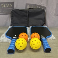 Open Box DCC Online Pickleball Set - USAPA Rackets Sets of 2 Blue