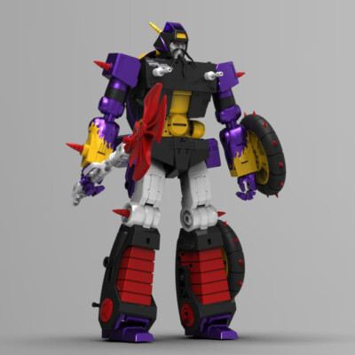 プレミアムタキシードボックスMEGA Cube transforms into a work robot! ] Mega Box 