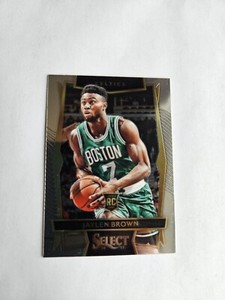 2016 Panini Select #33 JAYLEN BROWN CARTE RECRUE RC BOSTON CELTICS