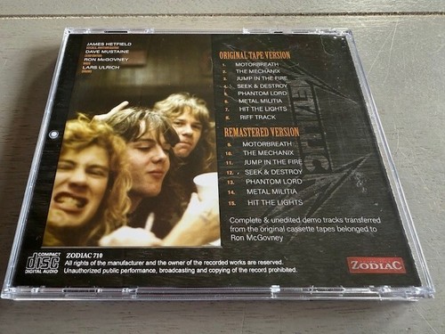 METALLICA - NO LIFE 'TIL LEATHER (COMPLETE MCGOVNEY'S TAPE) LIM. NUM. CD - Picture 6 of 6