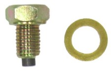 Magnetic Oil Drain Plug Bolt & Washer For Kawasaki KX 250 D 1986