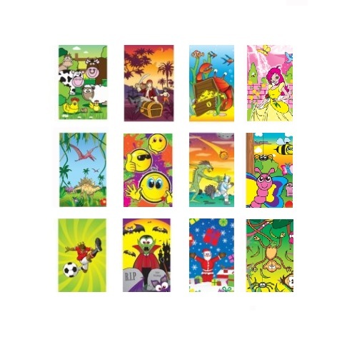 Mini Notebooks Notepads Party Bag Toys Fillers Assorted Designs (30 or 168) Sale - Afbeelding 1 van 17