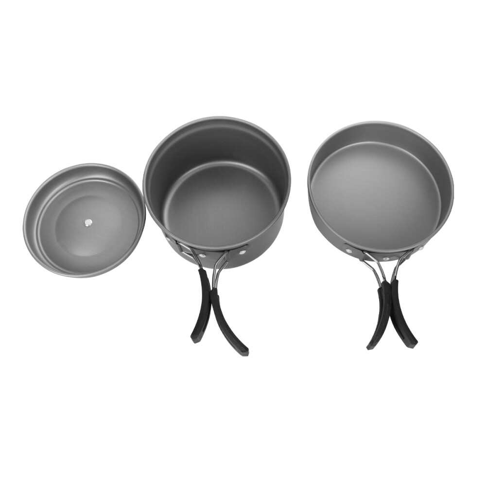 Portable Reusable Folding Camping Cookware Set for Backpacking and Outdoor Adventures  