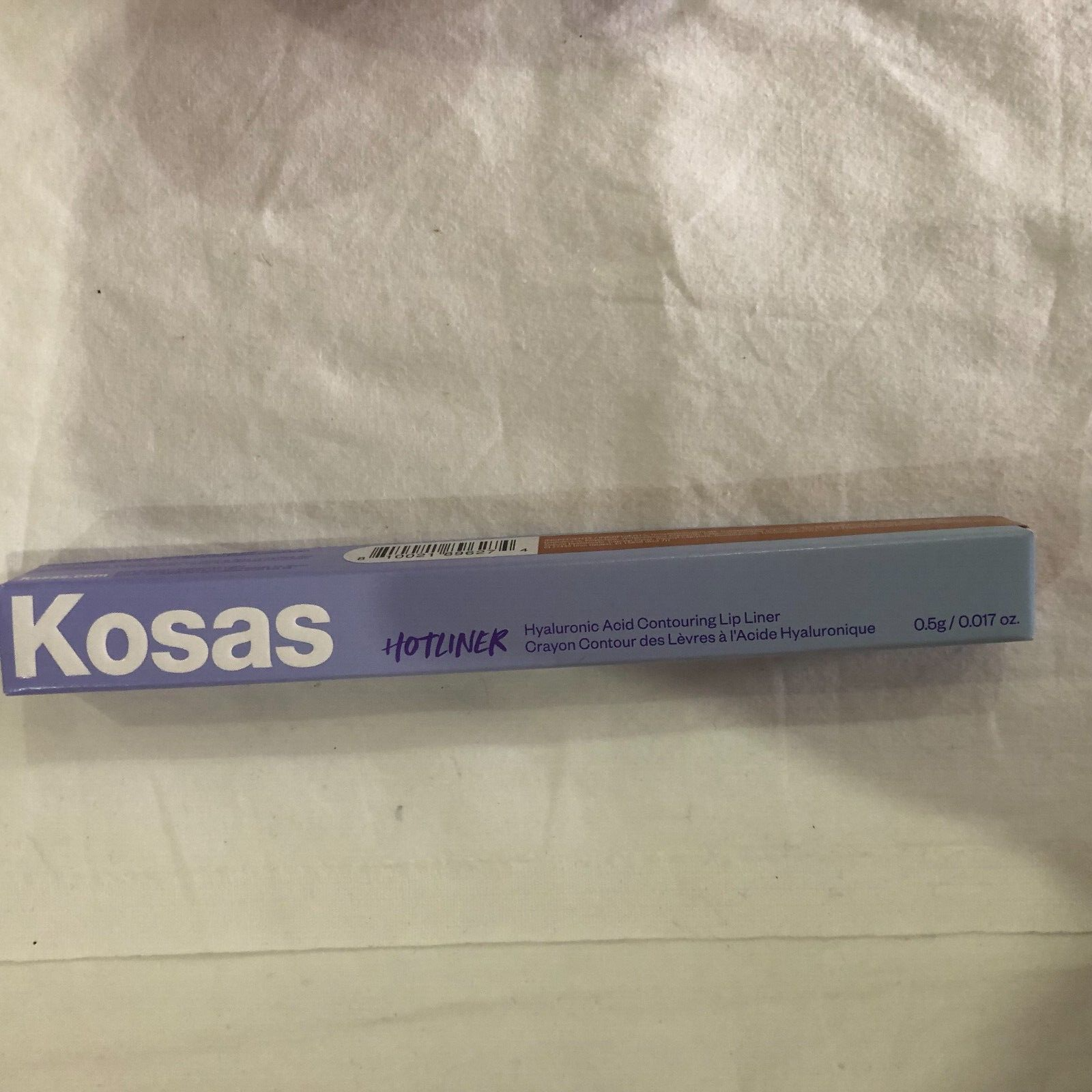 Kosas Hotliner Hyaluronic Acid Contouring Lip Liner .5g Epic soft caramel brown