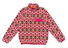 Patagonia Synchilla Snap-T Pullover Fleece Sweater Aberdeen Aztec Womens Small