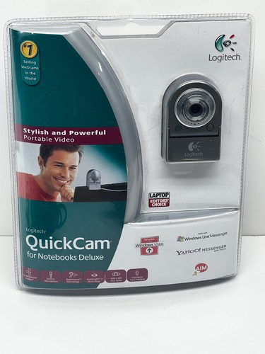 Logitech QuickCam Deluxe für Notebooks versiegelt - Bild 1 von 3