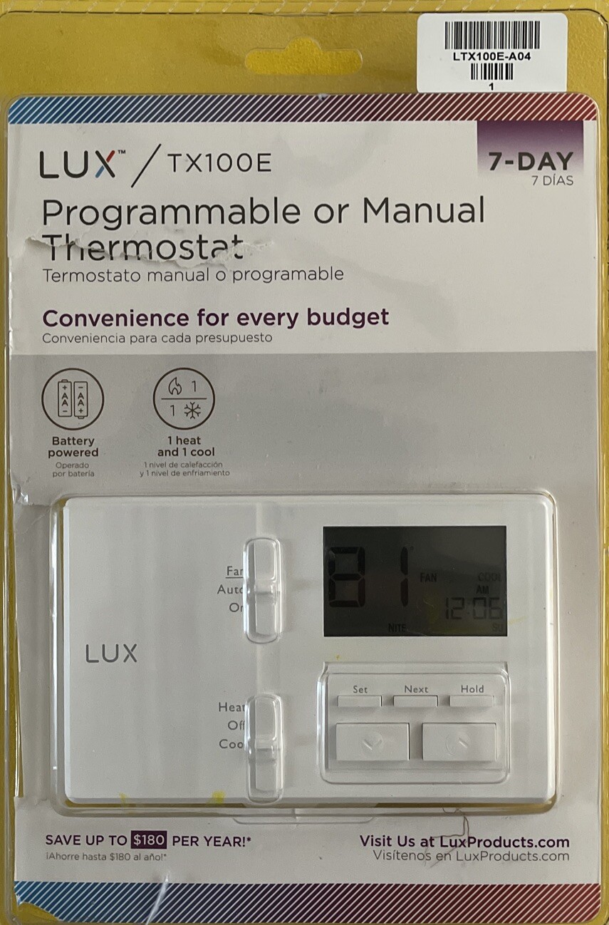 Tx100e, Lcd Screen 7-day New Batteries -13