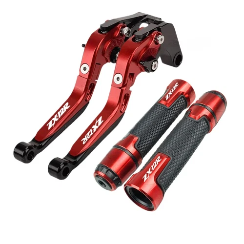Motorcycle Levers Handle Grips Brake Clutch For Ninja ZX12R ZX-12R 2000-2005 - Bild 1 von 15