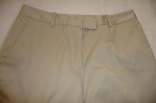 BROOKS BROTHERS Cotton Dress Pants Slacks 134 Womens Size 6 Khaki Tan Lined