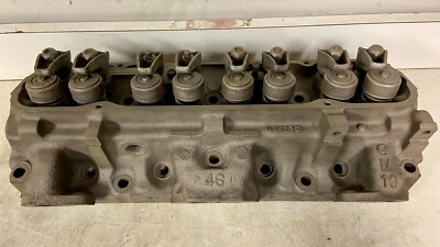 おんおん 1973 1974 PONTIAC 350 V8 # 46 CYLINDER HEAD 1121 | eBay