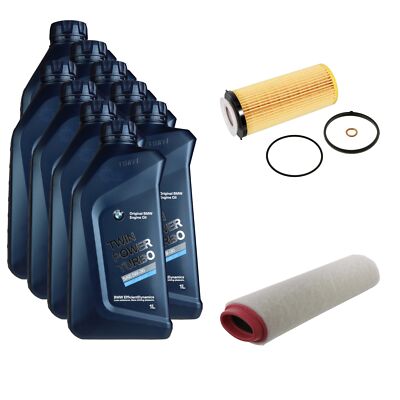 FEBI BILSTEIN Inspektionspaket 9L BMW Twin Power Turbo 5W-30 für 3er Cabriolet