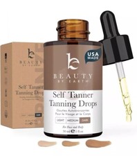 Self Tanning Drops - Face Tanner Drops Ultra Dark - Bronzer Drops - Exp 08/25