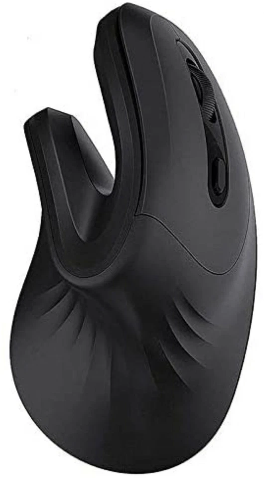 Wireless 3D Scroll Ergonomic Computer Mouse Bluetooth 2400DPI 2.4G Gaming Mice - Image 2 of 4