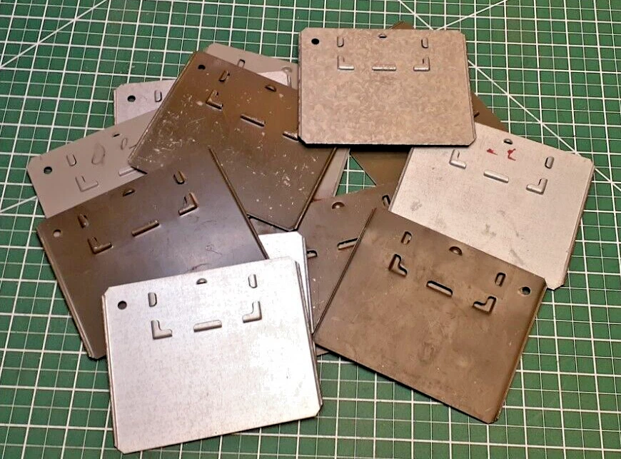 SEIS cajones metálicos Lyon vintage (6) industriales de alta resistencia, EA con 2 divisores db Foto 4 de 4