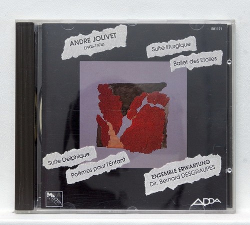 BERNARD DESGRAUPES ⸺ JOLIVET suite liturgique, suite delphique... MFA CD NM