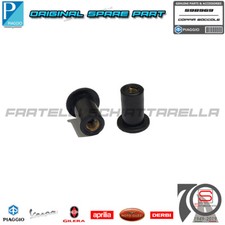 Coppia Boccola Filettata Antivibrazione Cupolino Originale Beverly 500 Tourer...