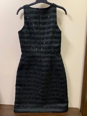 brooks brothers sequin dress Brooks Brothers Red and Black Sequined Dress Sz 2