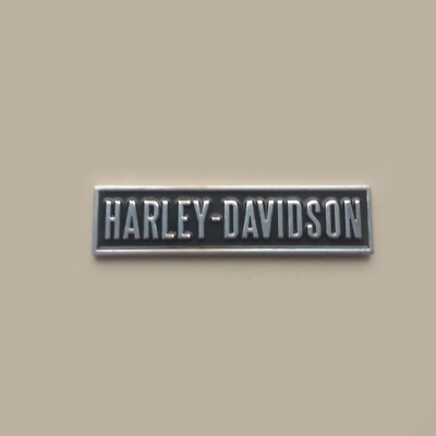 Harley Davidson 3D Metal Small Chrome Emblem Medallion For Tank Body