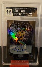 2021 Panini Legacy Under The Lights BRONZE /50 UL-TRL TREY LANCE HGA 9.5 AUTO 10