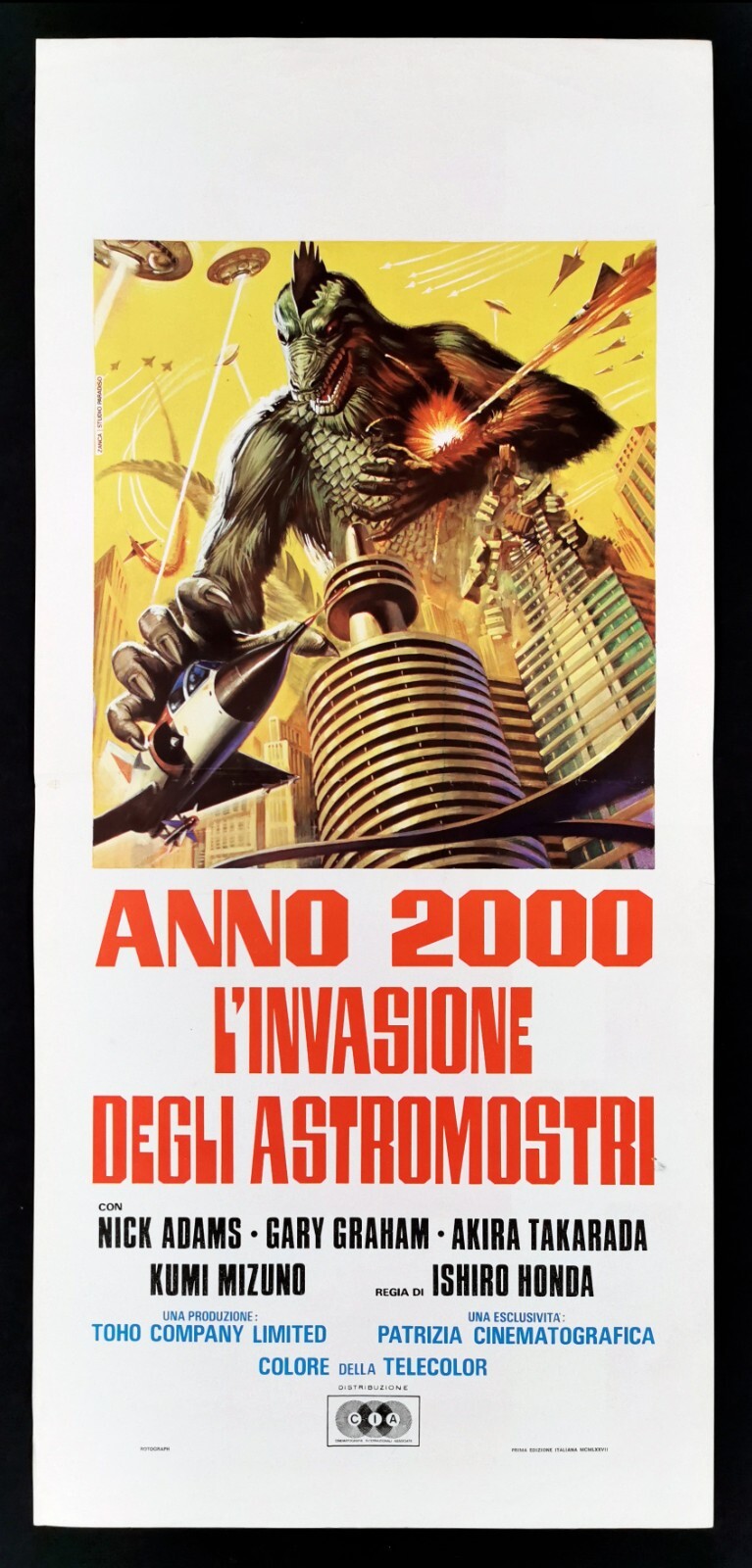 Locandina di L'invasione degli astromostri (1967)