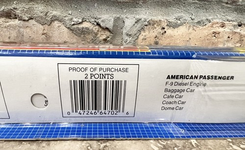 Micro Machines Trains American Passenger 1989 NIB NOS MOC Sealed w/Tracks - 第 7/8 張圖片
