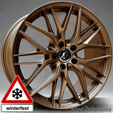 18 Zoll DX8 Felgen 8x18 5x112 ET35 matt bronze für Audi