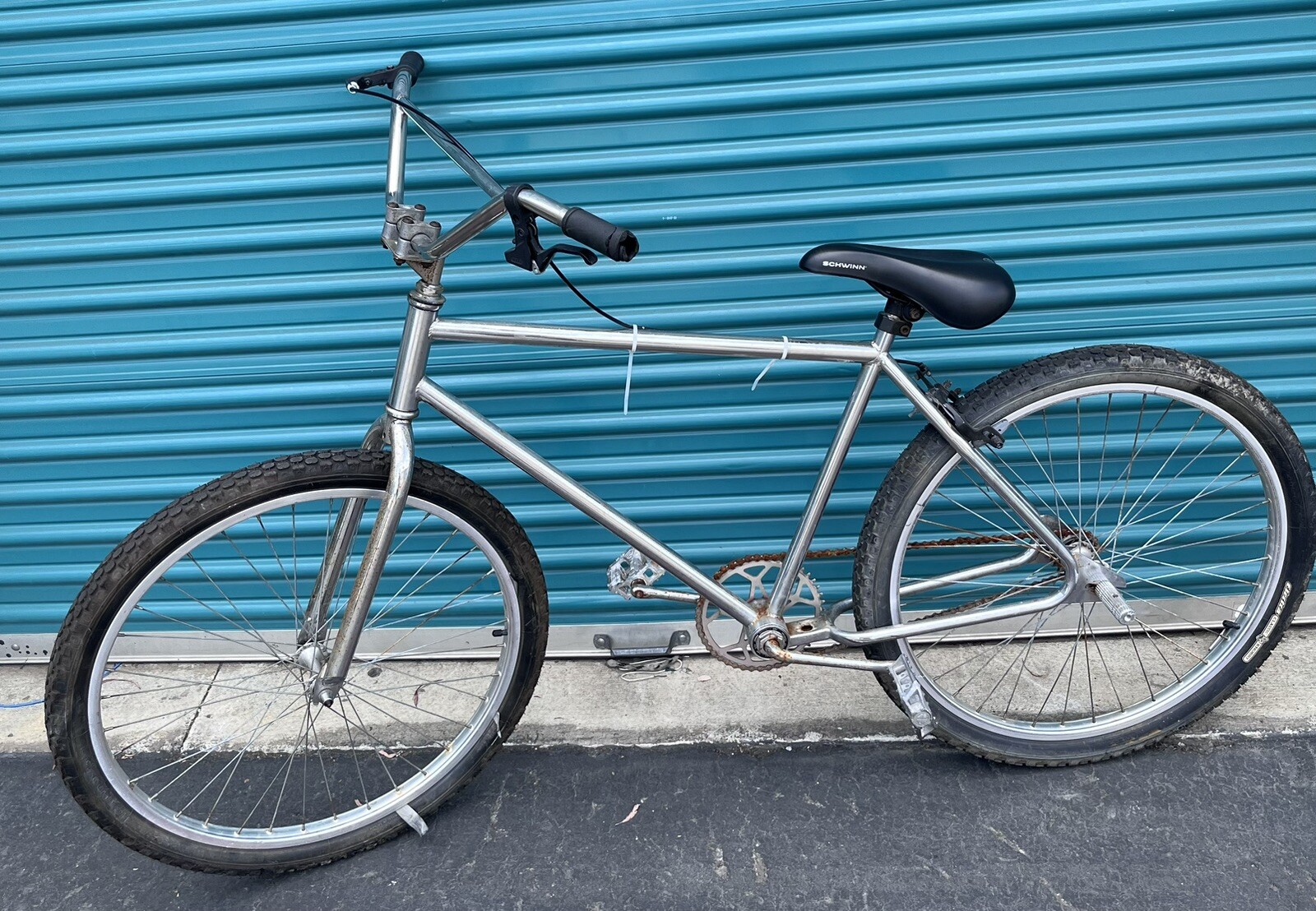 Vintage Mongoose Kos Cruiser 26" BMX Bicycle Bike Chrome Old