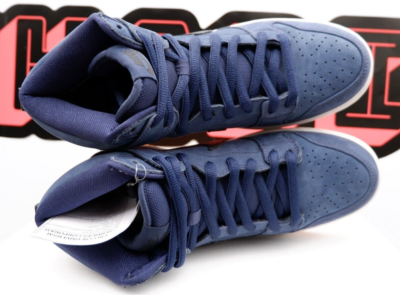 NEW Nike SB Dunk High Orange Label Midnight Navy Promo