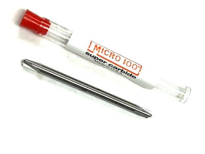 .020'' RADIUS CORNER ROUNDING END MILL 3 FLUTE DOUBLE END MICRO 100 CRE-125-020