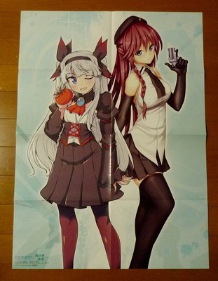 Trinity Seven X Isekai Nonbiri Nouka Poster Official New Ebay