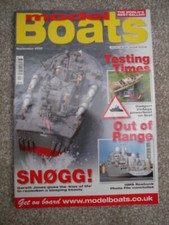 Model Boats Magazine September 2010 Used in good condition no plan