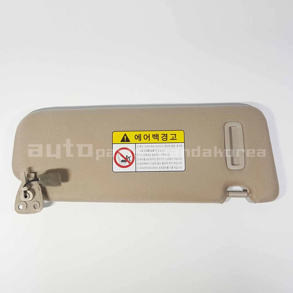 852013K010QD 852023K000QD Sun Visor Beige LH RH=1SET HYUNDAI SONATA 2006-2008 - Image 4 of 4