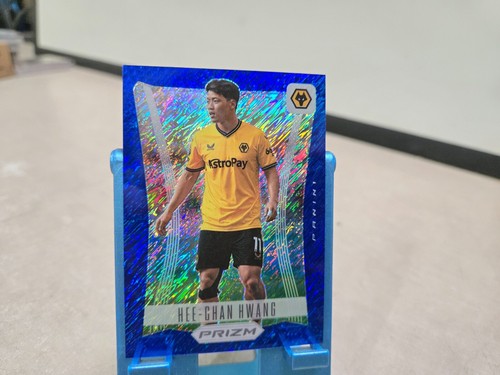Hee-chan Hwang [Blue] #13 2023 Panini Prizm Premier League Flashback card