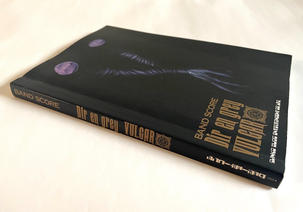 DIR EN GRAY VULGAR JAPAN BAND SCORE BOOK 2008 Visual Kei Kyo