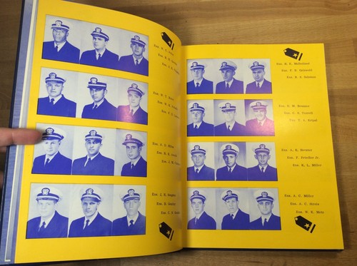 U.S.S. Ticonderoga CVA-14, East to West 57' Cruise Yearbook, Hardcover 1957 - Picture 10 of 12