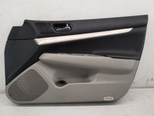 07-08 INFINITI G35 Sedan Front Passenger Door Trim Panel Grey/W OEM 80900-JK62A