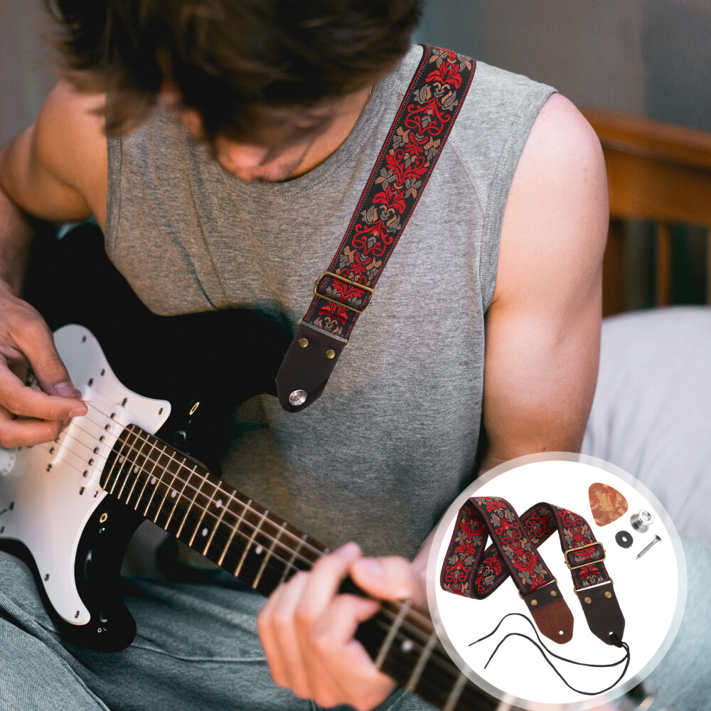 Sangle De Guitare Créative Accessoires Ukulélé Basse Délicat eBay