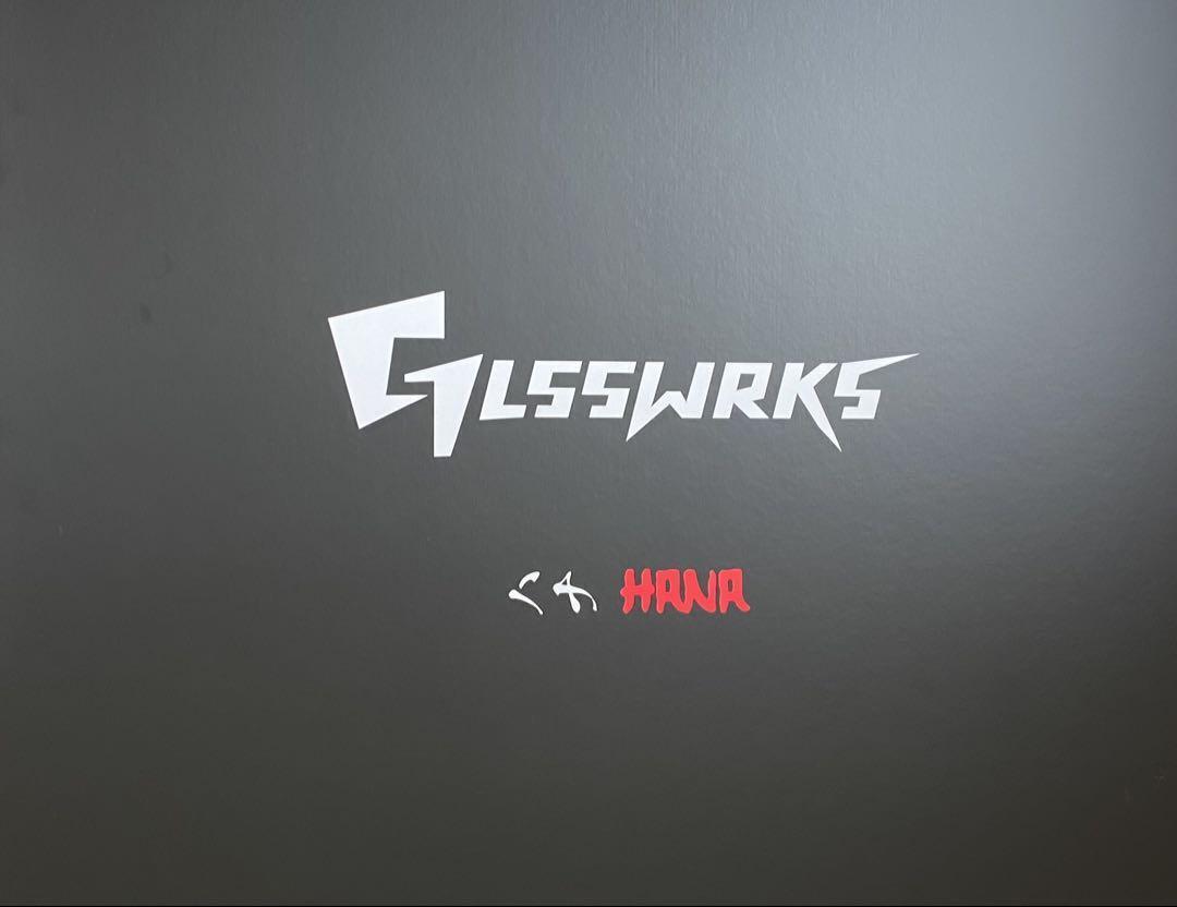 GLSSWRKS Hana Premium Glass Mousepad Japan Edition 560x480mm GLSSWRKS Hana Premium Glass Mousepad Japan Edition 560x480mm