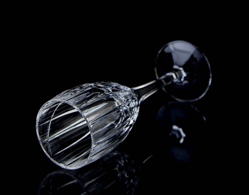 Mikasa Uptown Wine Glasses Set of 5 Elegant Vintage Crystal Stemware - 第 4/4 張圖片