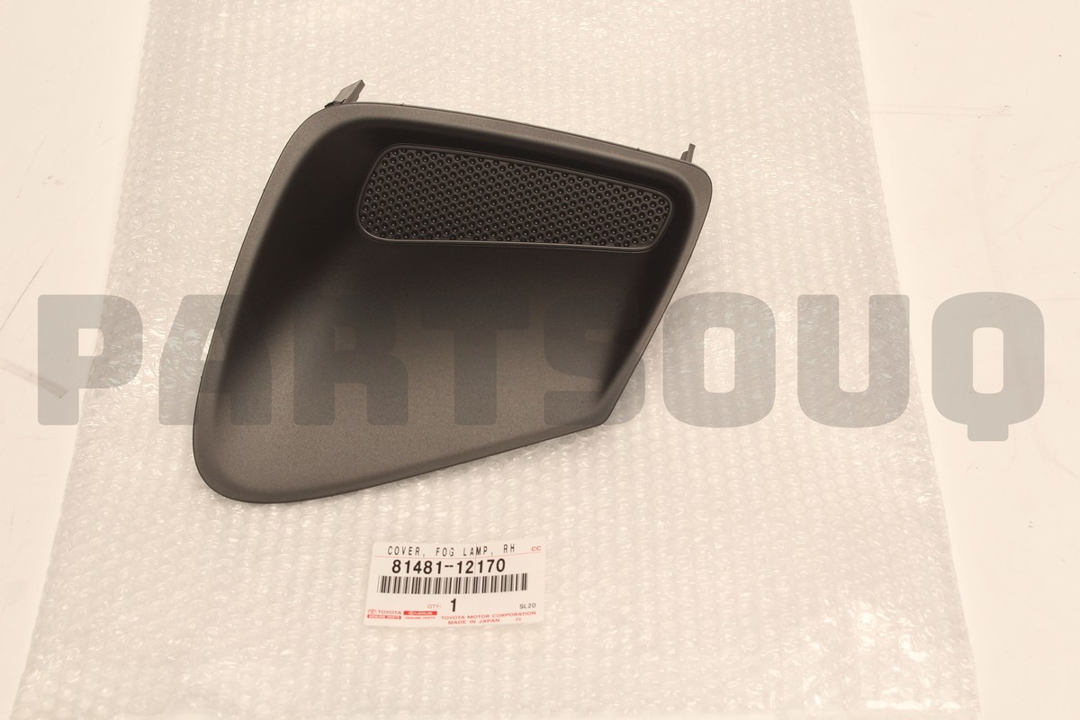 8148112170 Genuine Toyota COVER, FRONT BUMPER HOLE, RH 81481-12170