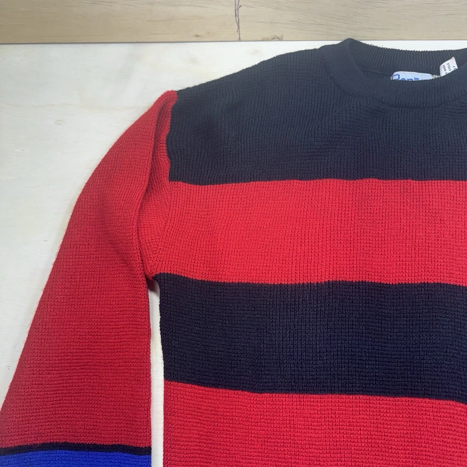 Suéter De Colección Años 80 90 Repage Multicolor Acrílico Tejido Manga Larga Talla Mediana Foto 2 de 4